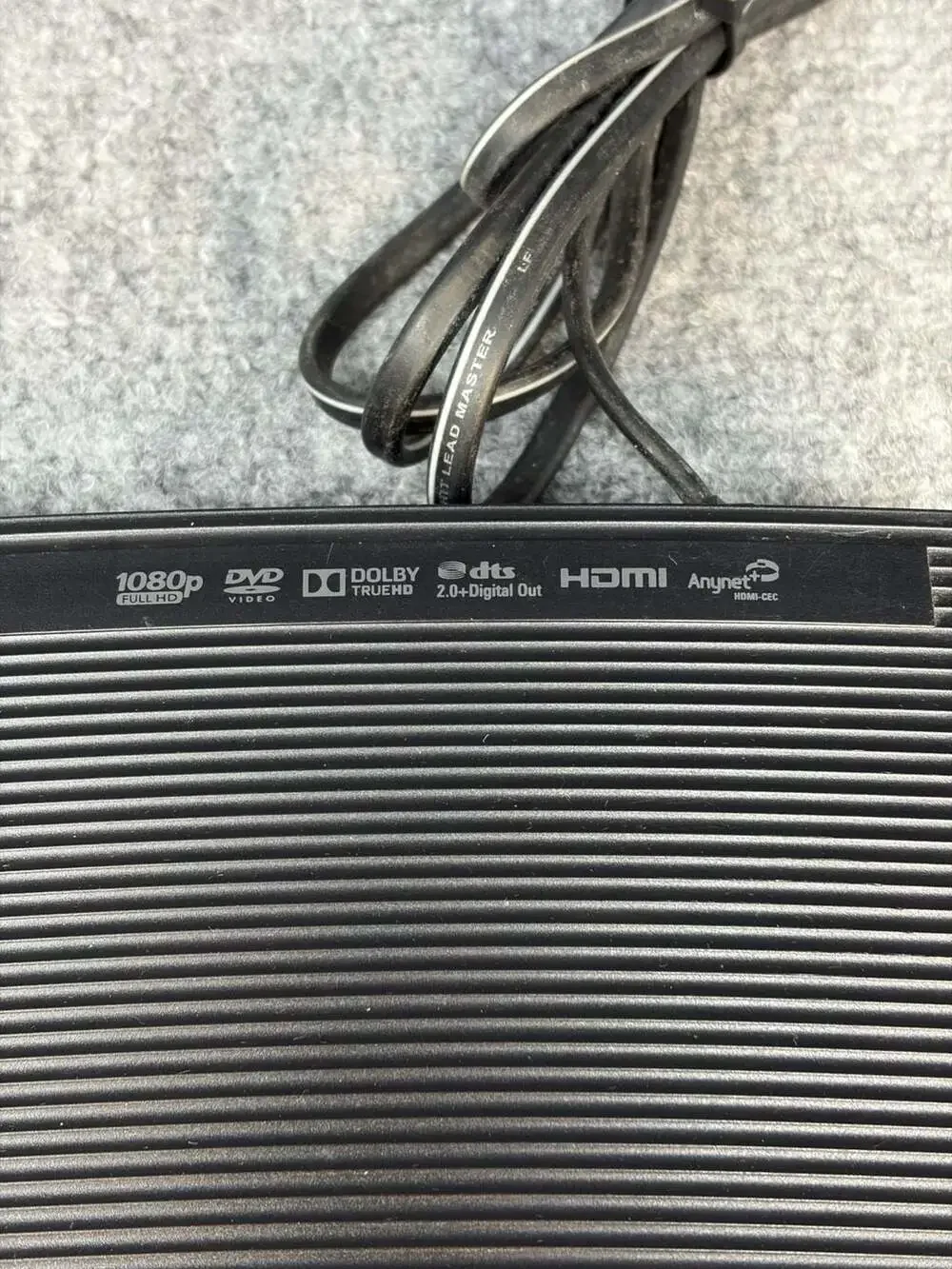 Samsung BD-J5100 Smart Curved Blu-Ray Player * No Remote - Tested Works
